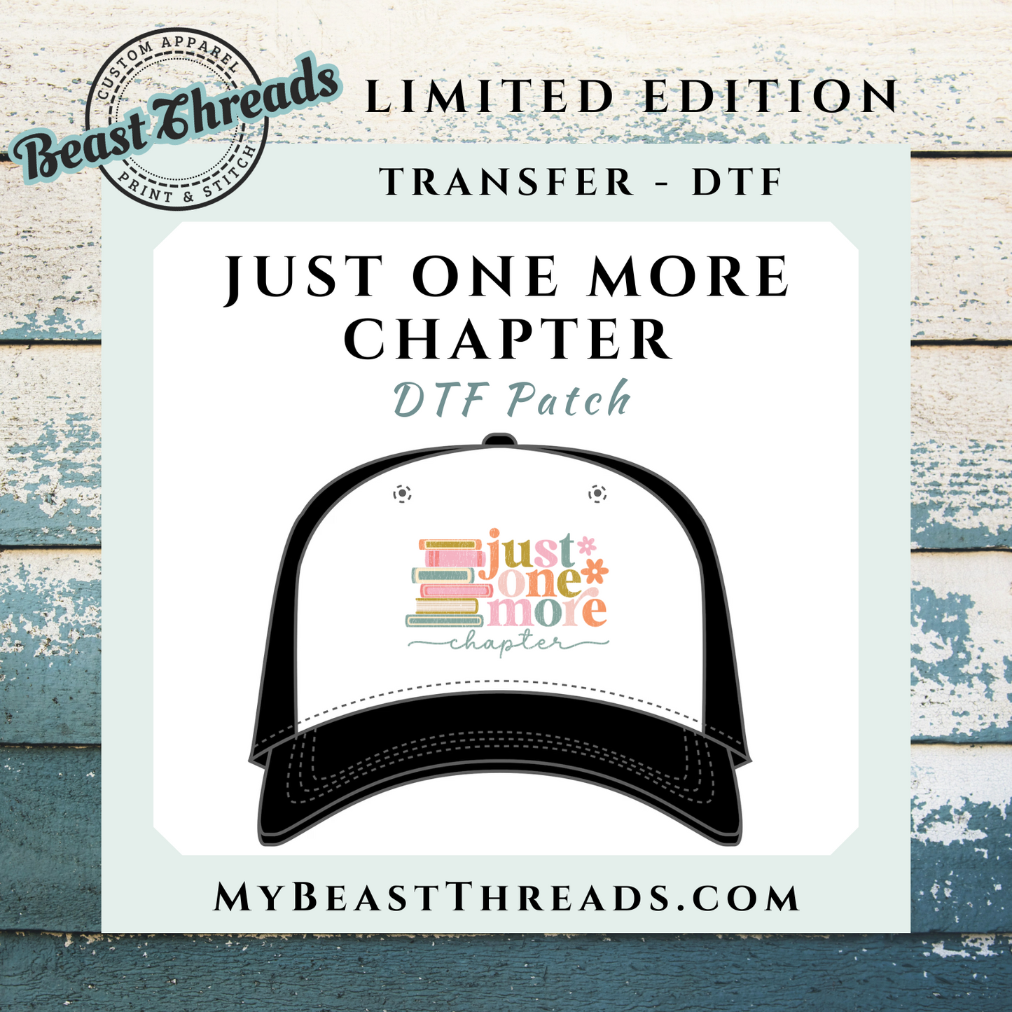 Just One More Chapter DTF Patch - RTS/MTO
