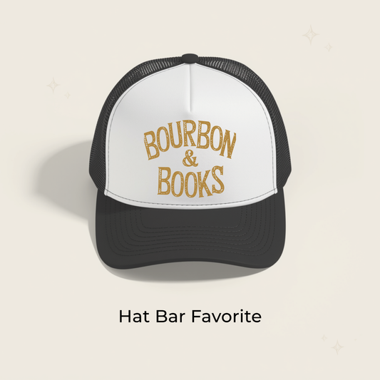 Bourbon & Books DTF Patch - RTS/MTO