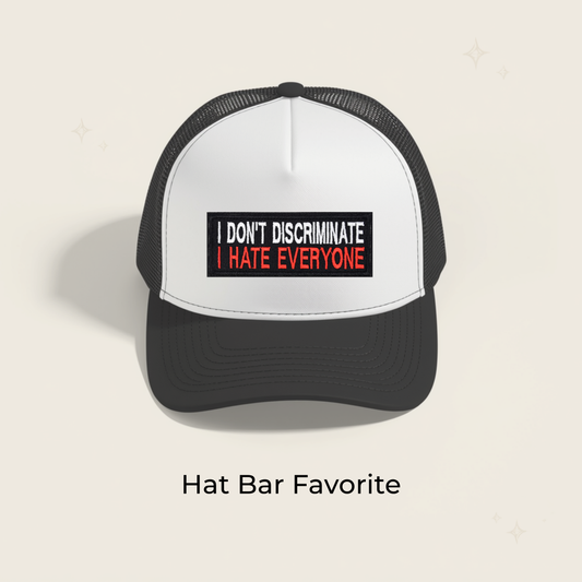 Hate Everyone Embroidered Patch- RTS