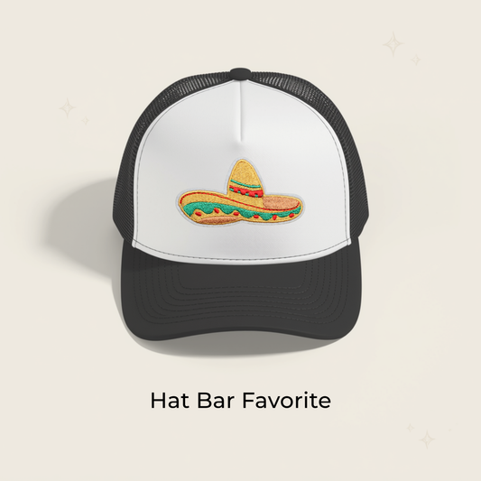 Sombrero Embroidered Patch