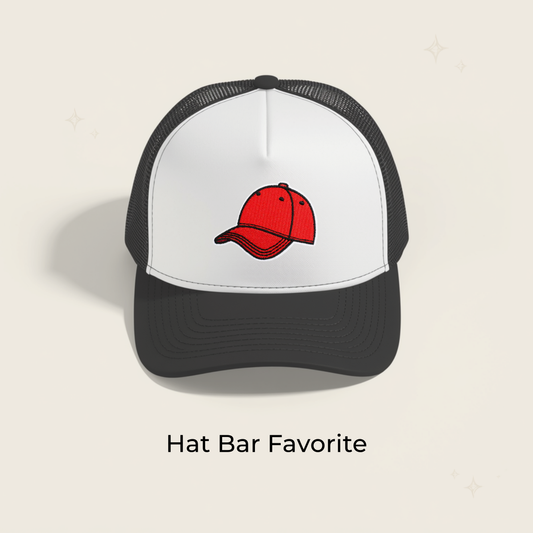 The Dad Hat Embroidered Patch