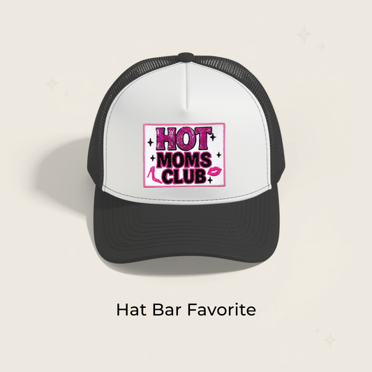 Hot Moms Club Embroidered Patch