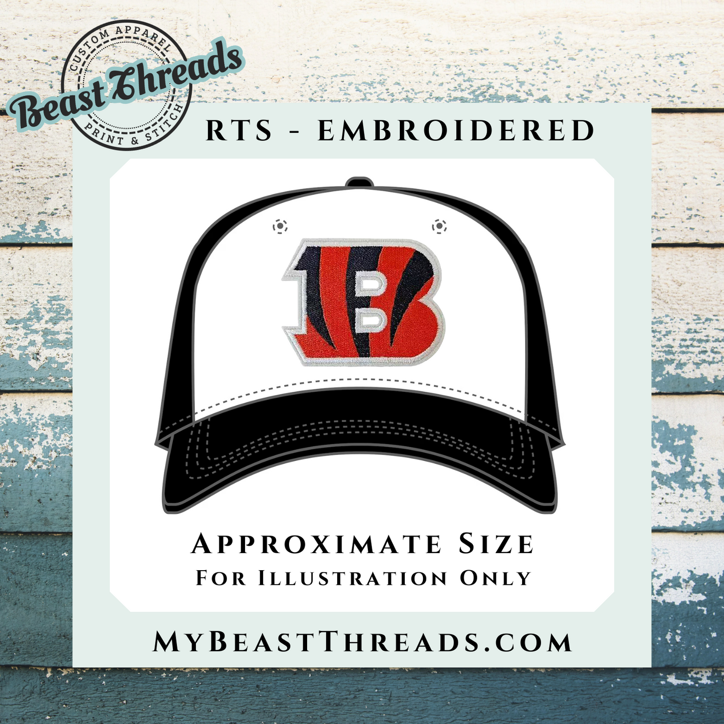 Bengals Embroidered Patch- RTS