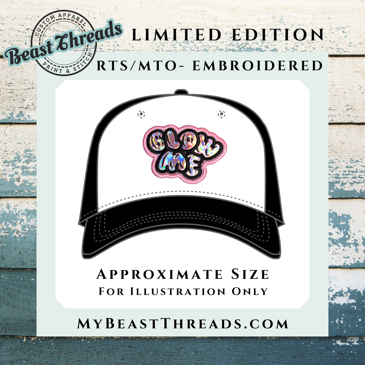Blow Me Embroidered Patch - RTS/MTO
