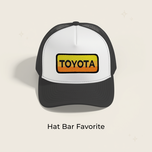 Toyota Retro Embroidered Patch- RTS