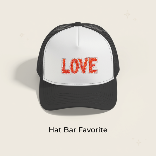 Love Rhinestone Patch- RTS