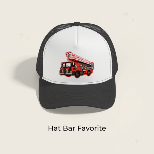 Firetruck Embroidered Patch- RTS