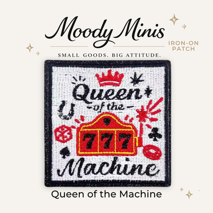Queen of the Machine Embroidered Patch