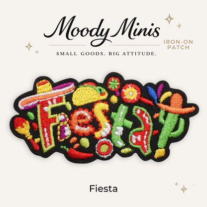 Fiesta! Embroidered Patch