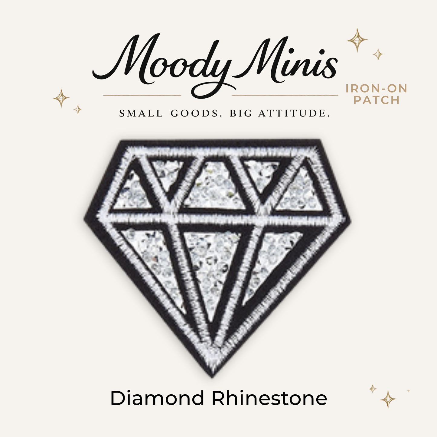 Diamond Rhinestone Patch- RTS