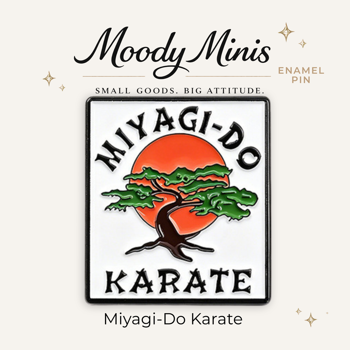 Miyagi-Do Karate Enamel Pin