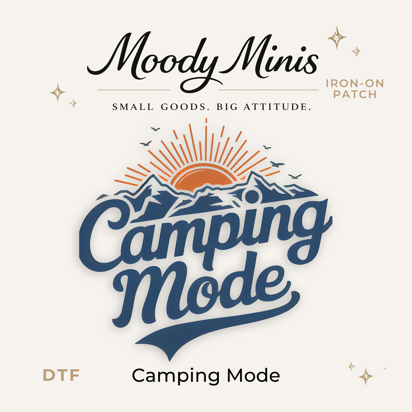 Camping Mode DTF Patch - RTS/MTO