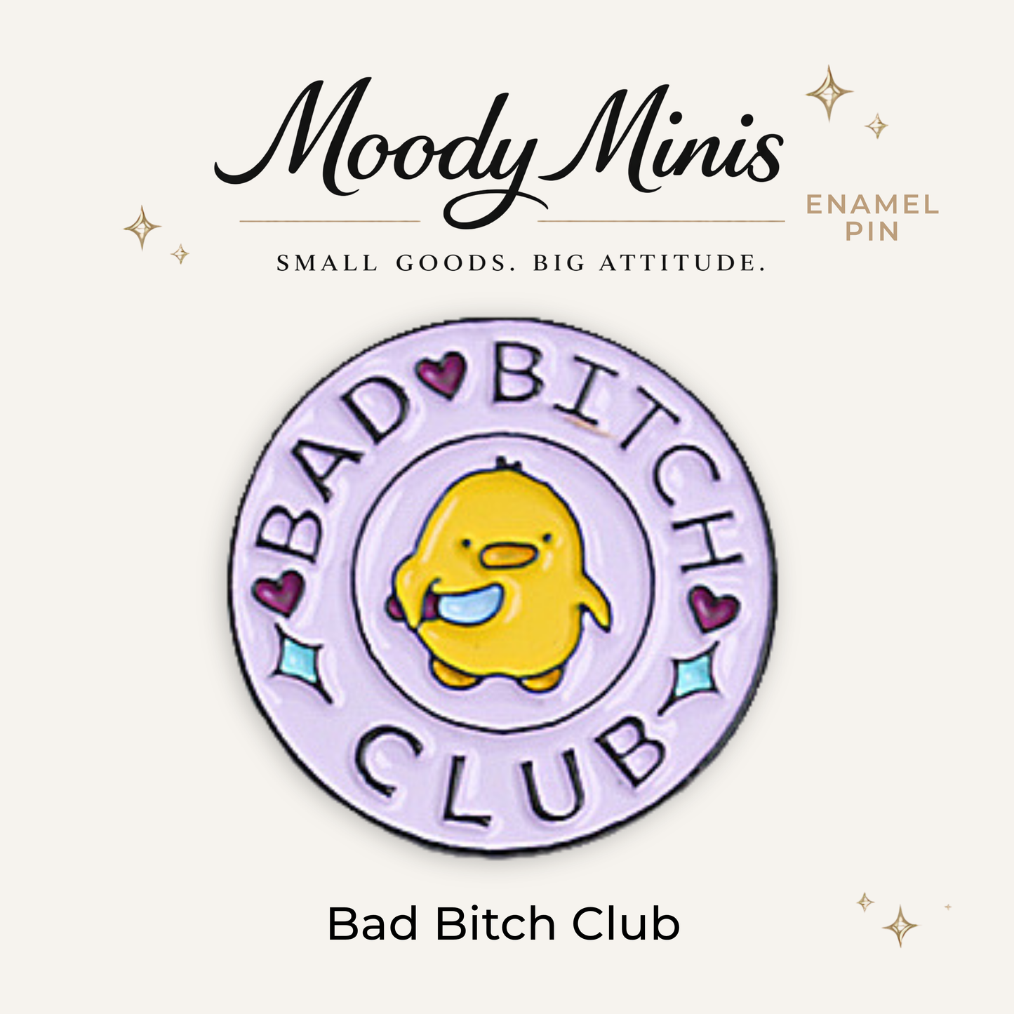Bad Bitch Club Enamel Pin