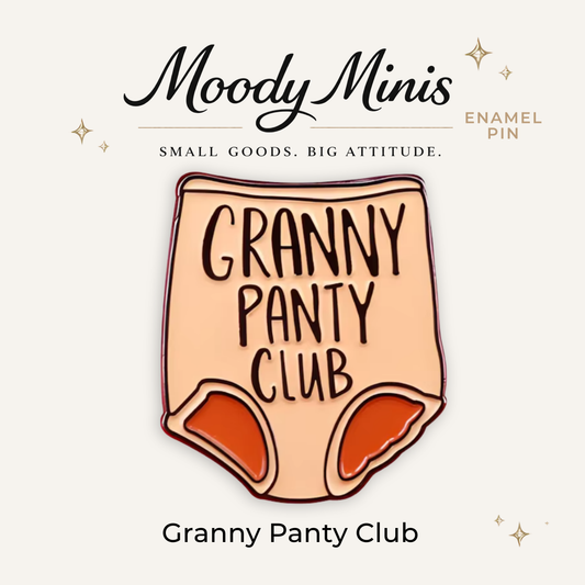 Granny Panty Club Enamel Pin