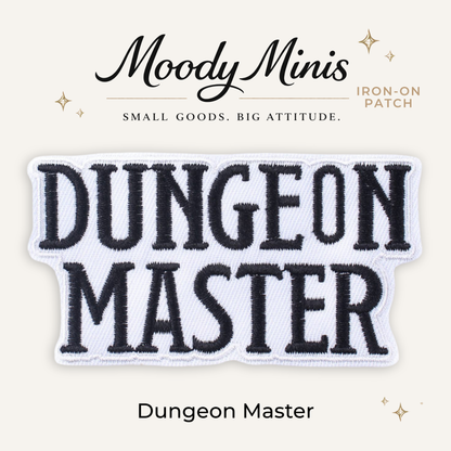 Dungeon Master Embroidered Patch- RTS