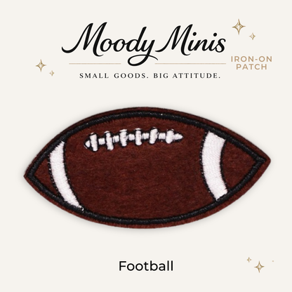 Football Embroidered Patch - RTS