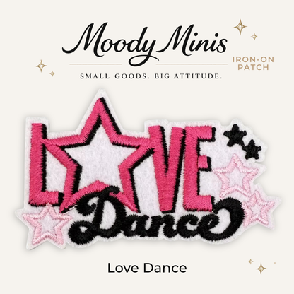 Love Dance Embroidered Patch