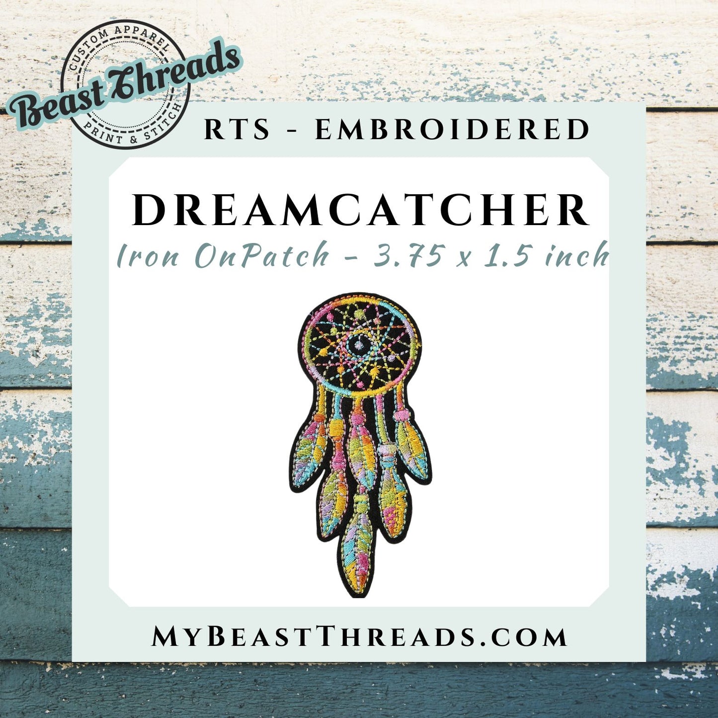Dreamcatcher Embroidered Patch- RTS