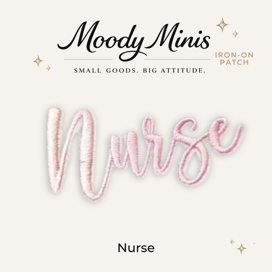 Nurse Embroidered Patch