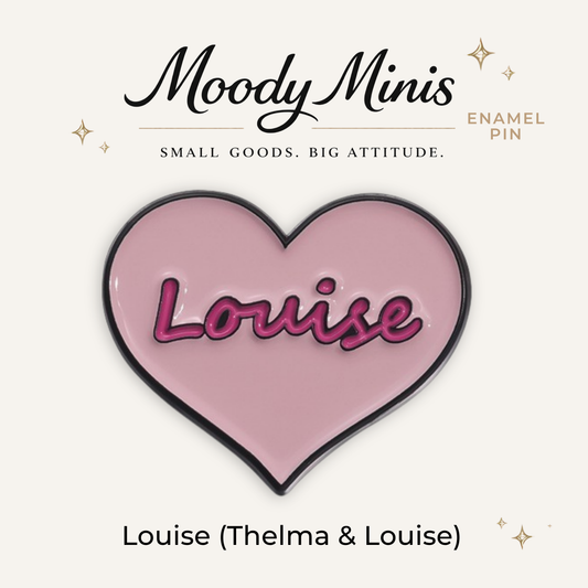 Louise (Thelma & Louise) Heart Enamel Pin