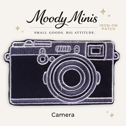 Camera Embroidered Patch- RTS