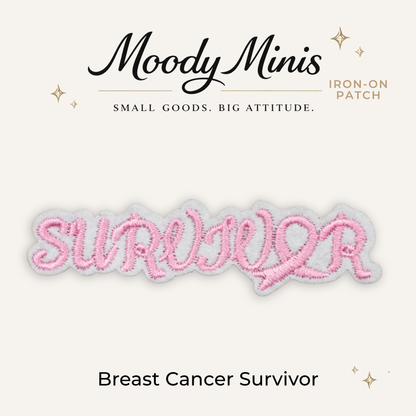 BC Survivor Embroidered Patch- RTS