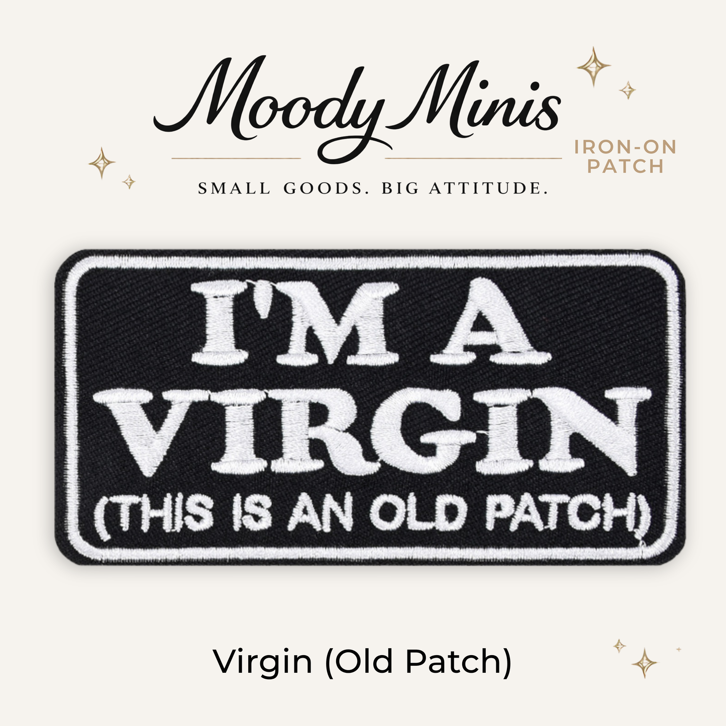 Virgin Embroidered Patch- RTS