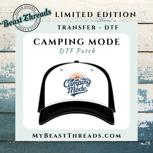 Camping Mode DTF Patch - RTS/MTO
