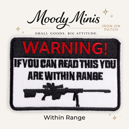 Within Range Embroidered Patch
