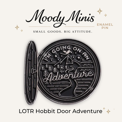 LOTR Hobbit Door Adventure Enamel Pin