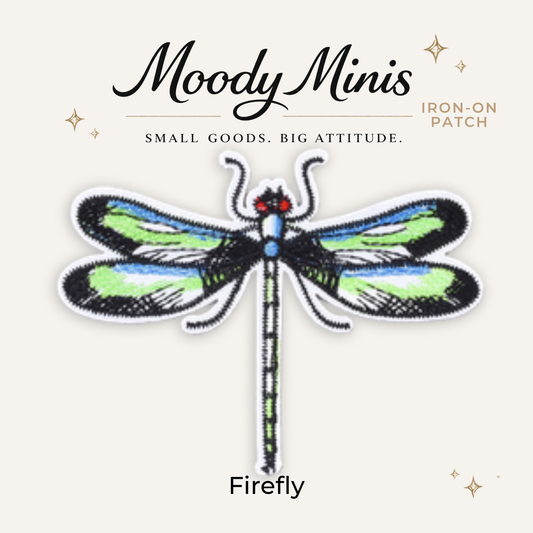 Dragonfly Embroidered Patch- RTS