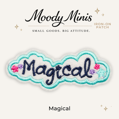 Magical Embroidered Patch- RTS