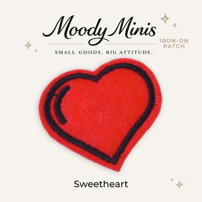 Sweetheart Embroidered Patch- RTS