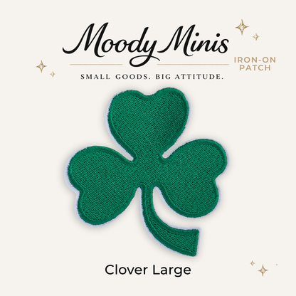 Clover Large Embroidered Patch