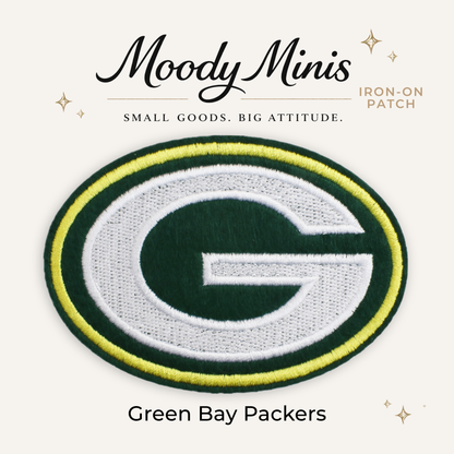Green Bay Packers Embroidered Patch- RTS