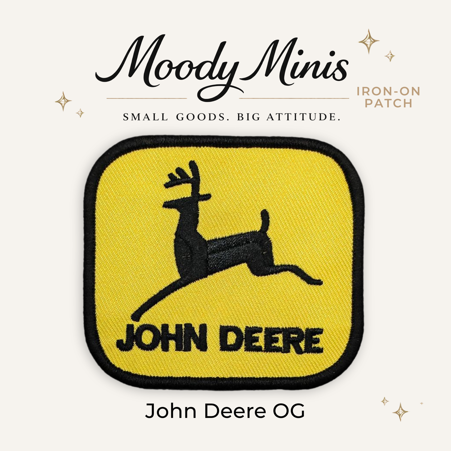 John Deere OG Embroidered Patch- RTS