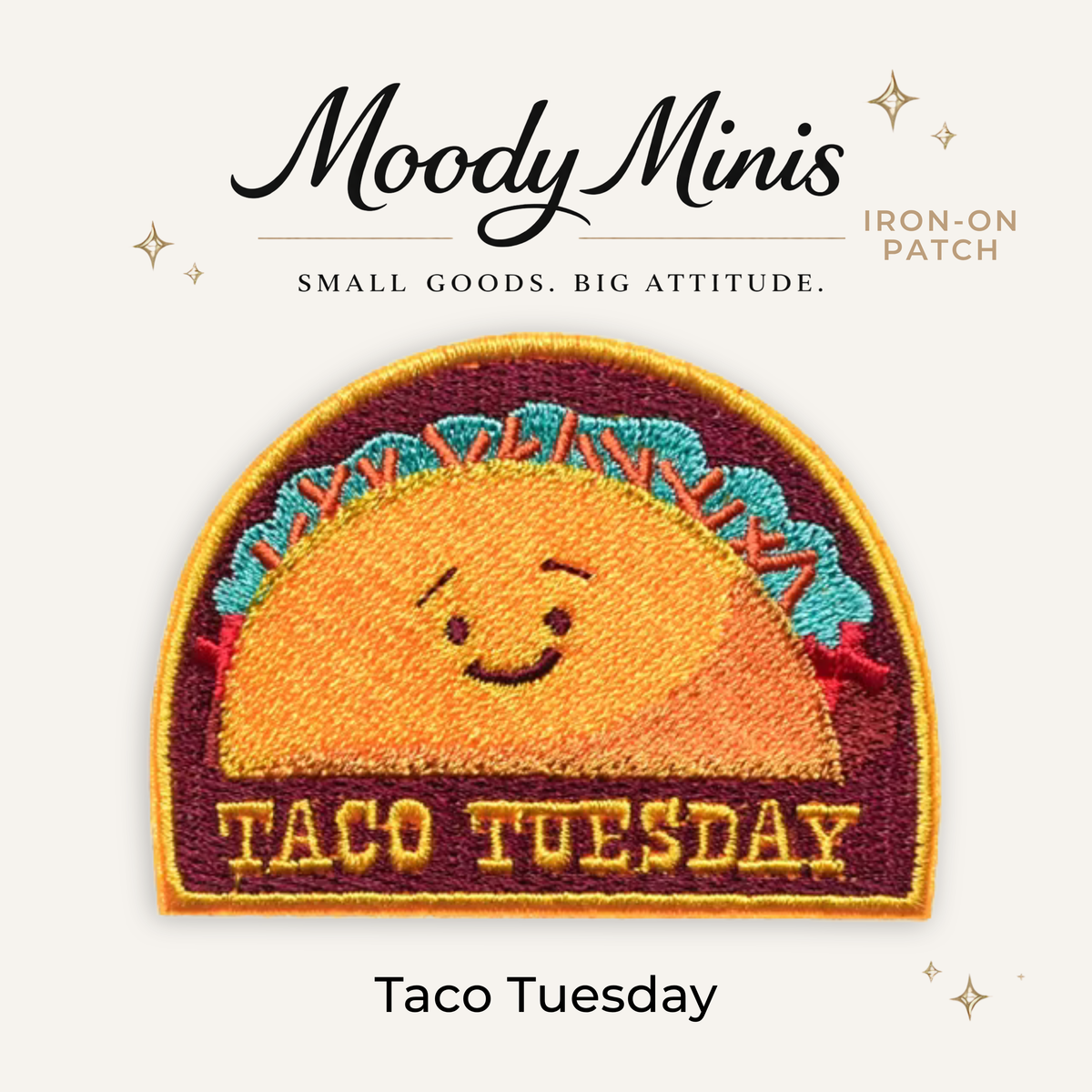Taco Tuesday Embroidered Patch