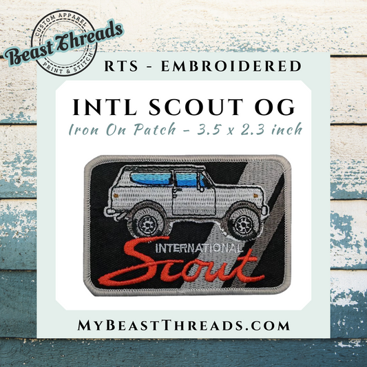 Intl Scout OG Embroidered Patch- RTS