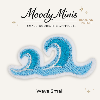 Wave Embroidered Patch - RTS