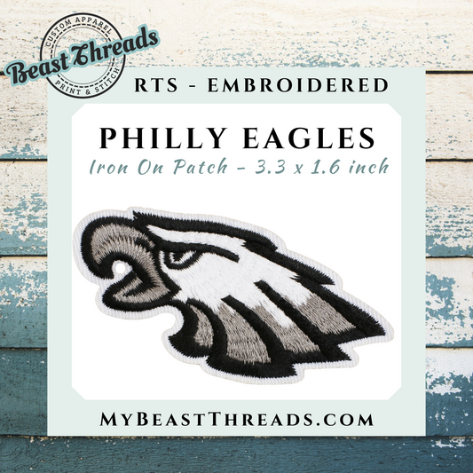 Philly Eagles Embroidered Patch- RTS