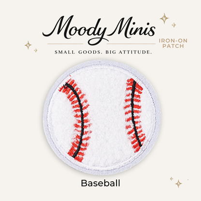 Baseball Embroidered Patch - RTS