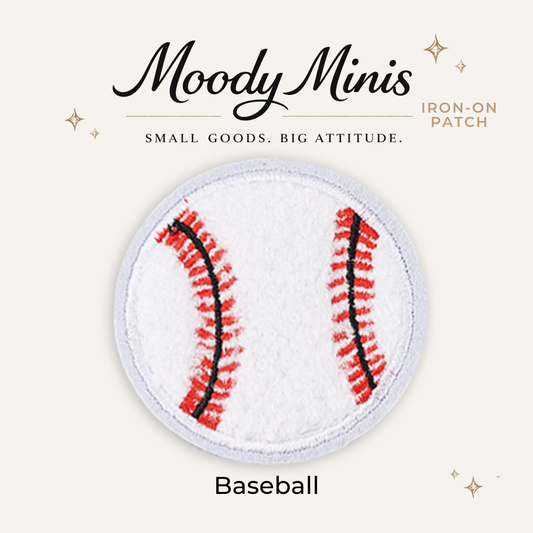 Baseball Embroidered Patch - RTS