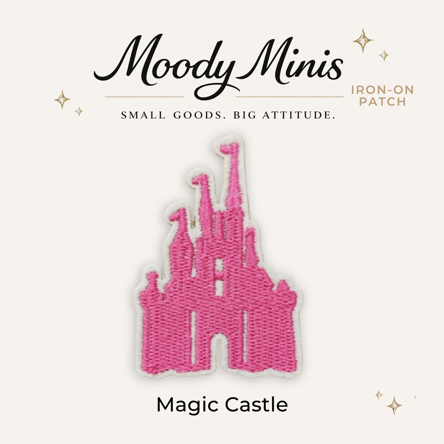 Magic Castle Embroidered Patch- RTS