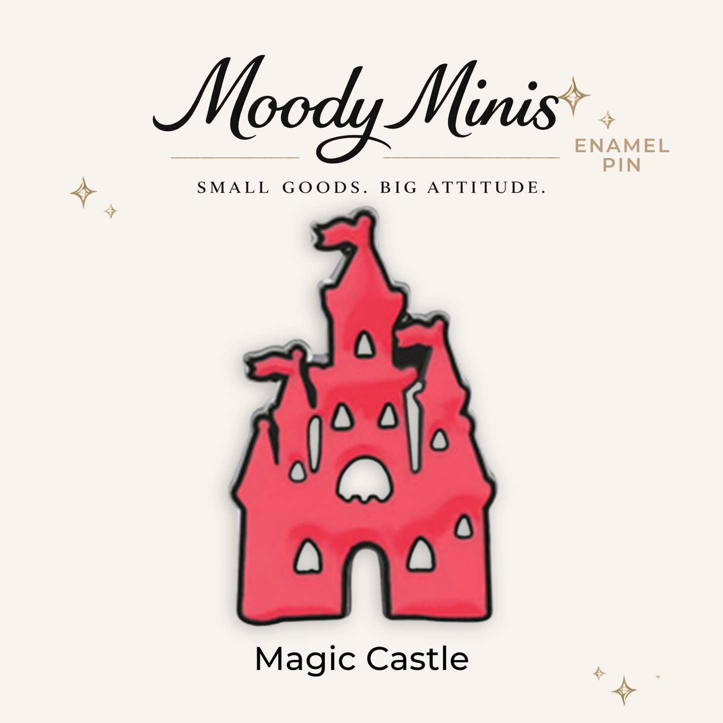 Magic Castle Enamel Pin
