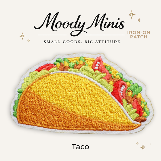 Taco Embroidered Patch
