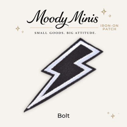 Bolt Embroidered Patch- RTS