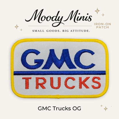 GMC Trucks OG Embroidered Patch- RTS