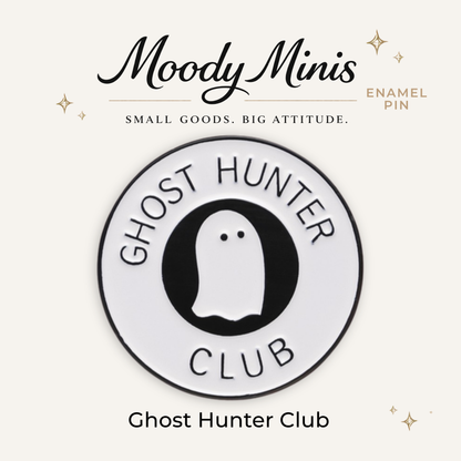Ghost Hunter Club Enamel Pin