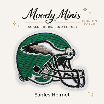 Eagles Helmet Embroidered Patch- RTS