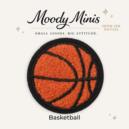 Basketball Embroidered Patch - RTS